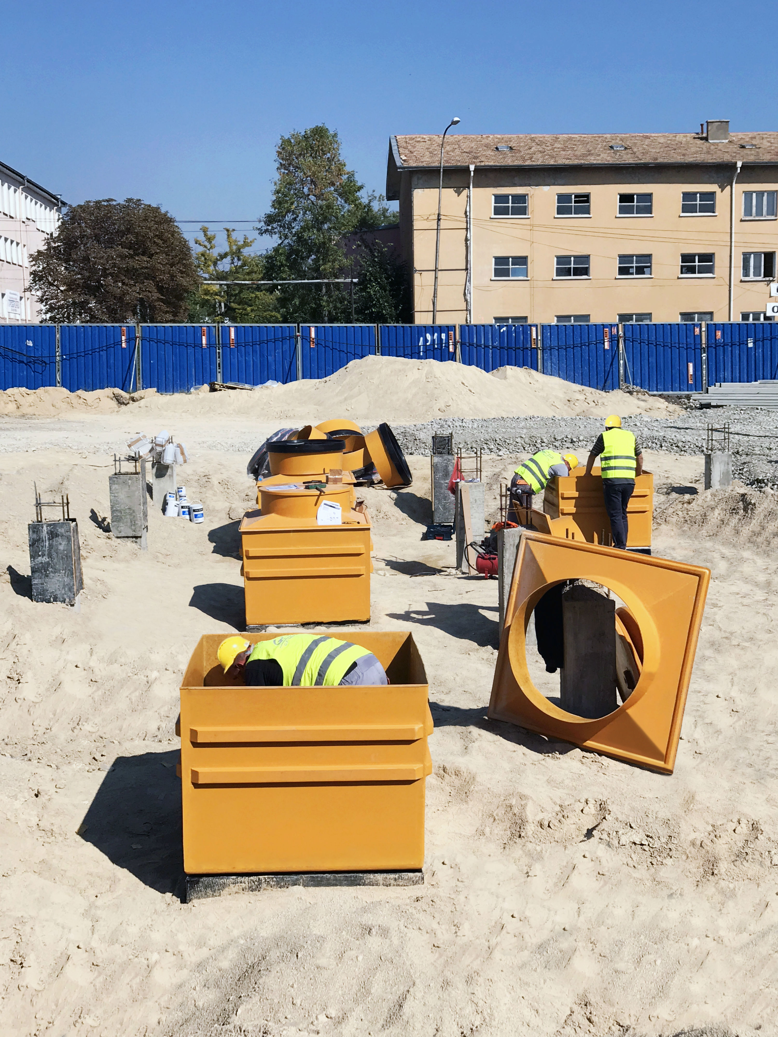 Technical support and installation training was required on site to complete the project within its tight timescale