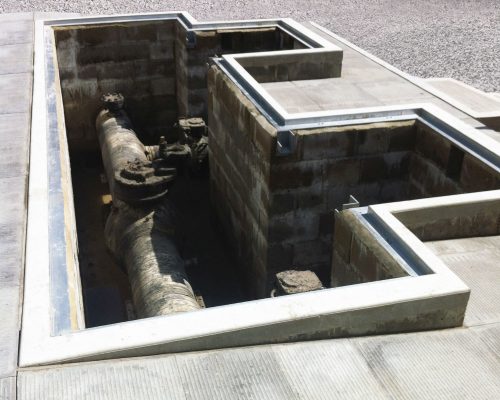 These bespoke trench covers were custom designed to offer easy access to the entire trench