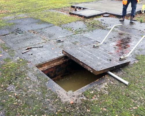 Previously installed covers were extremely difficult to remove and replace safely