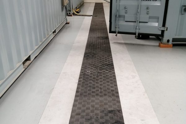 Fibrelite’s trench access covers will not deform under heavy loads