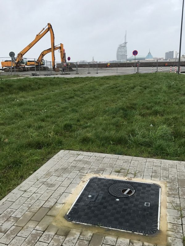 The client required a cover over subterranean operating units