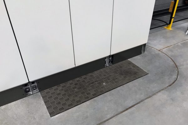 The Fibrelite covers that were installed could withstand loads up to 12.5 tonnes