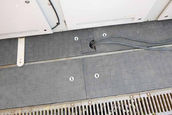 Fibrelite provided a retrofit solution which could be installed directly into the existing framework and provide the necessary interchangeable cable outlet arrangement without having to modify the Fibrelite covers