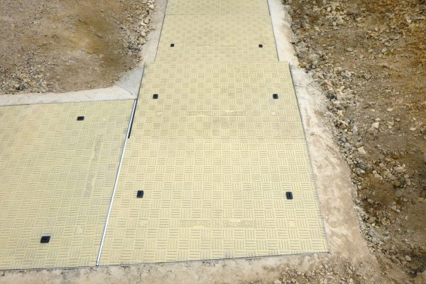 Fibrelite custom manufactured trench covers in a colour that blended in with their surroundings