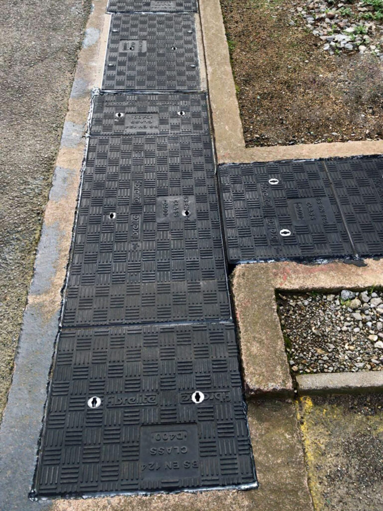 The nuclear facility now has a safe covering for their utilities during the decommissioning work
